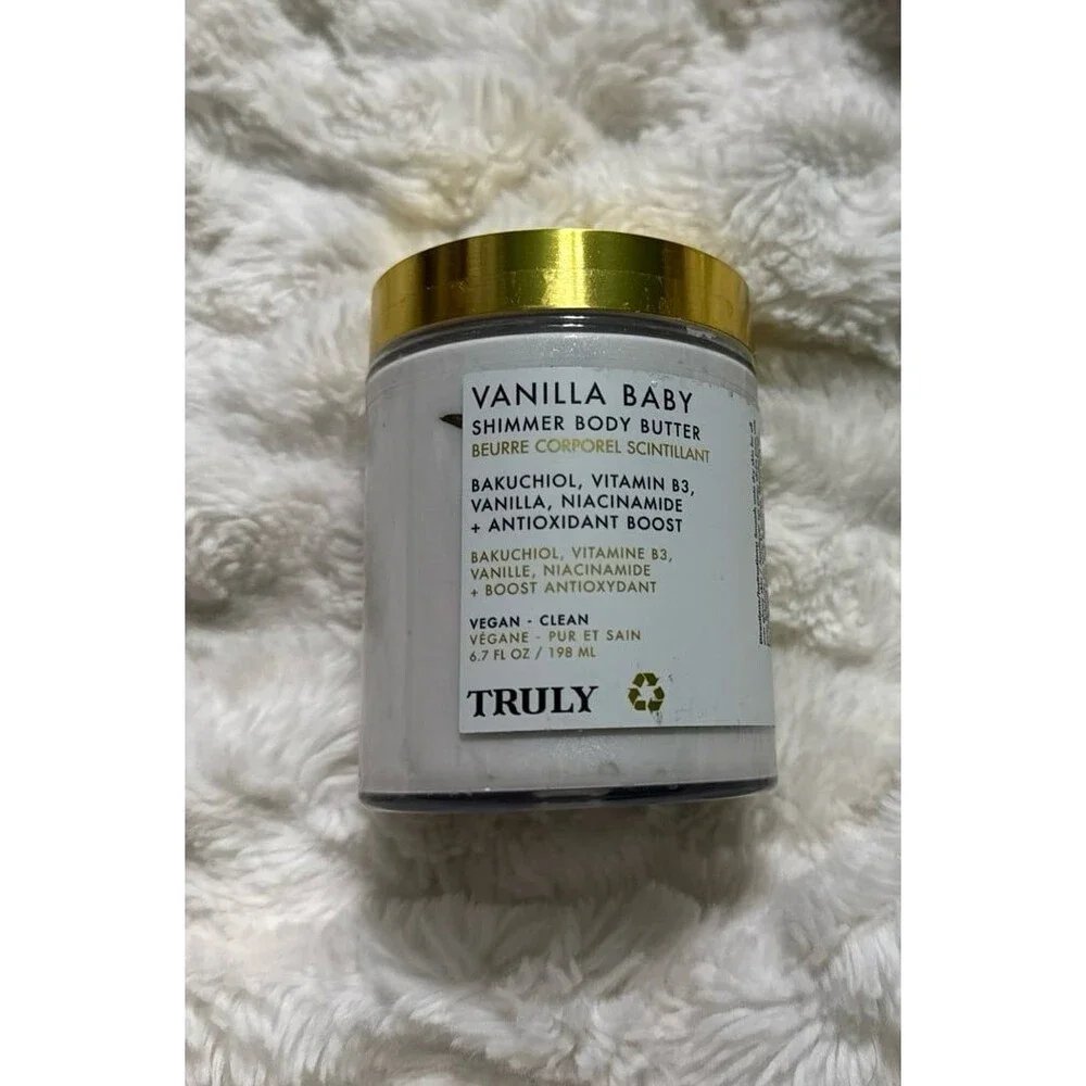 Truly Vanilla Baby Shimmer Body Butter.